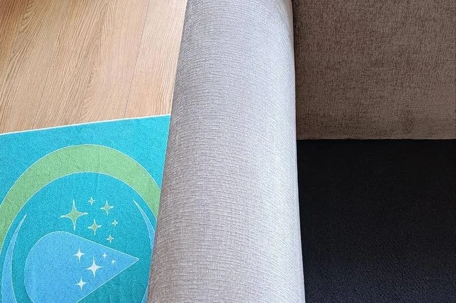 Sofa arm after cleaning